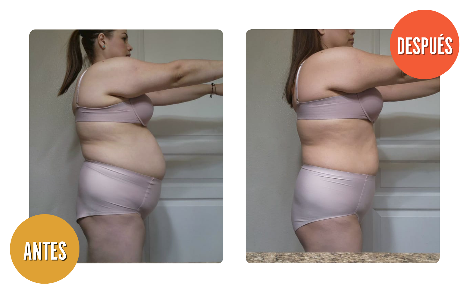 Resultado visual de participante 1 del programa